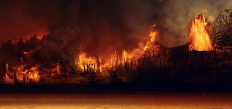Amazon burning, Pixabay