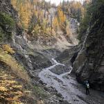 Eklutna River after dam removal.