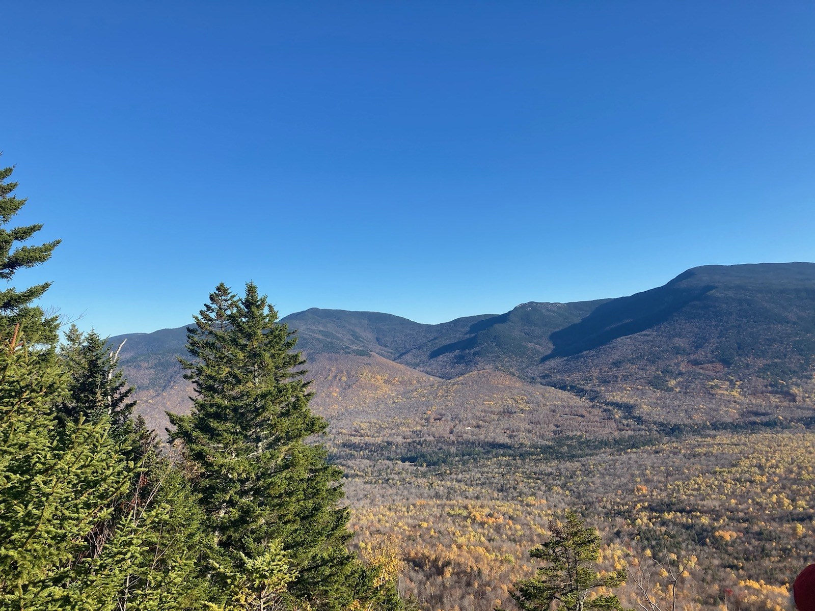Looking into White Mountain National Forest from south of Route 2 (c) John Davis