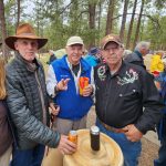 Howie, Rick, & Bart at Dave Foreman's Memorial, 2023