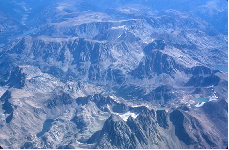 The Beartooth Mountains contain some of the most extensive alpine terrain in the Rockies. (Photo by George Wuerthner)