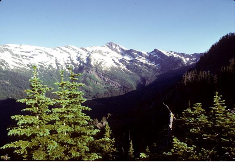 Swan Peak, Bob Marshall Wilderness, MT. (Photo by George Wuerthner)